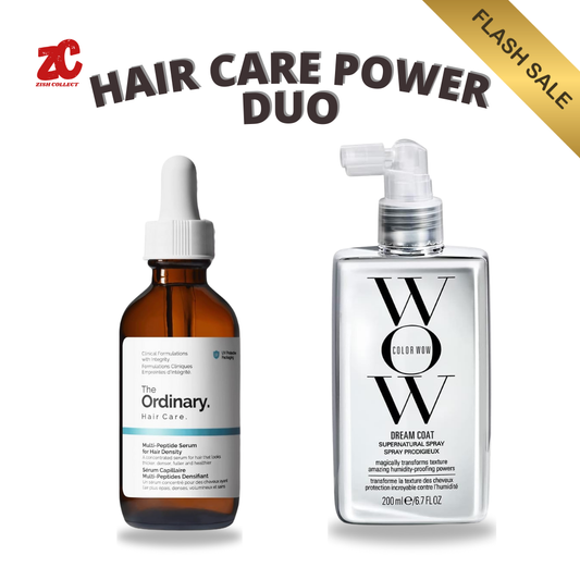 Hair Care Power Duo: Color Wow 200ml+Multi-Peptide Serum 60ml