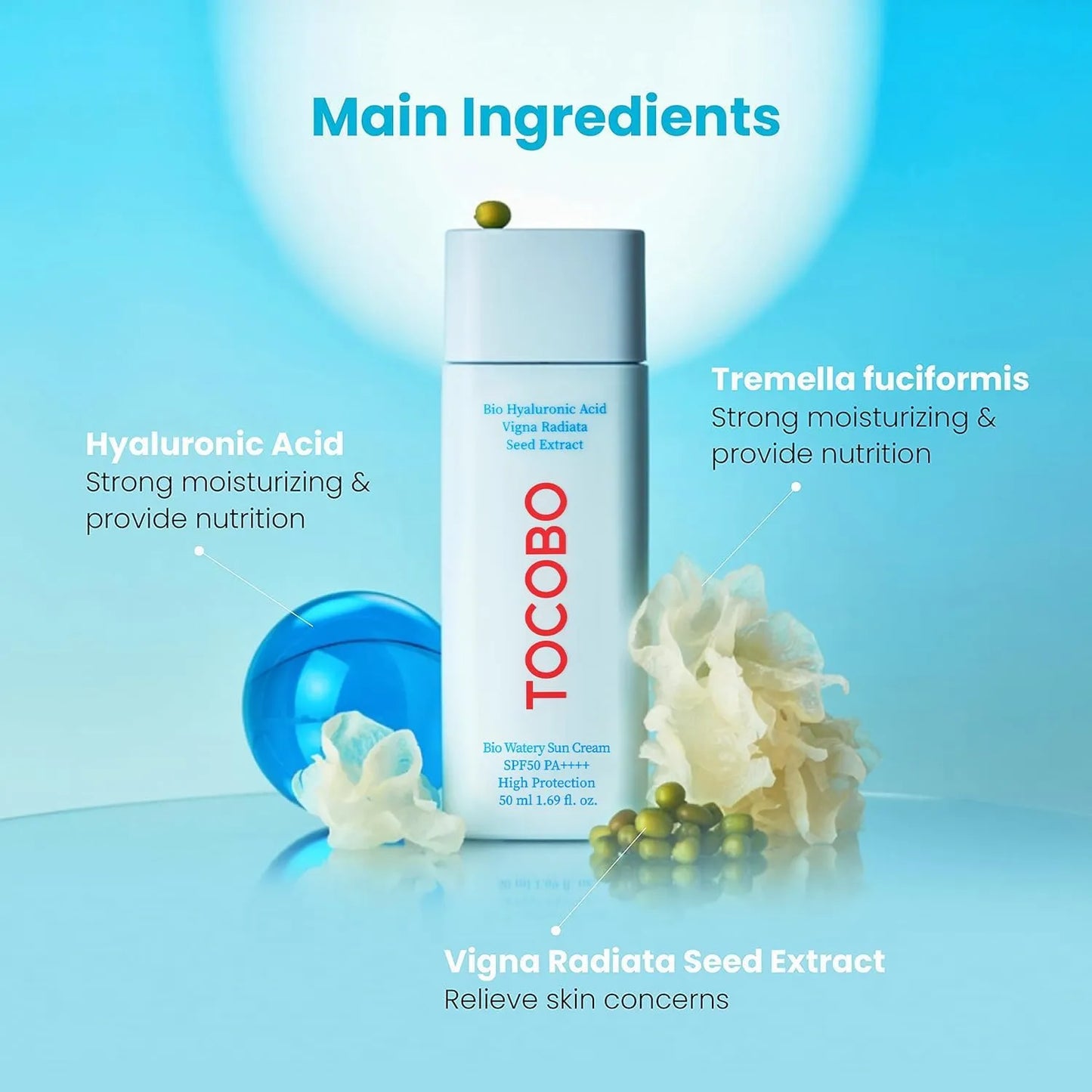 Tocobo Bio Watery Sun Cream SPF50+ PA++++ - 50ml